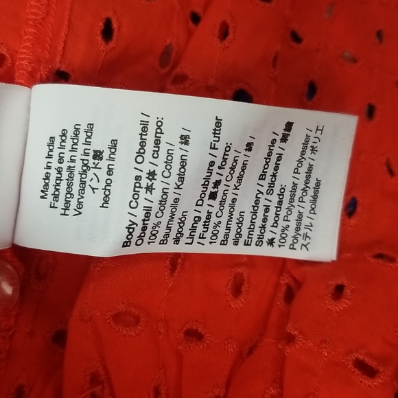 J. Crew eyelet ruffle wrap top - Picture 10 of 10